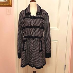 HEATHER B velvet and wool jacket